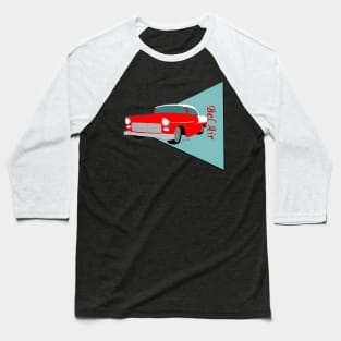 1955 Chevy Bel Air Classic Baseball T-Shirt